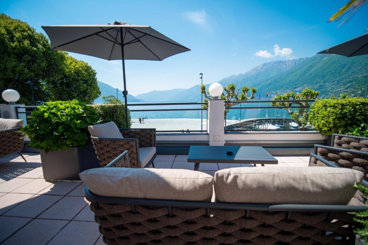 Hotel La Meridiana, Lake & Spa Ascona Exterior foto